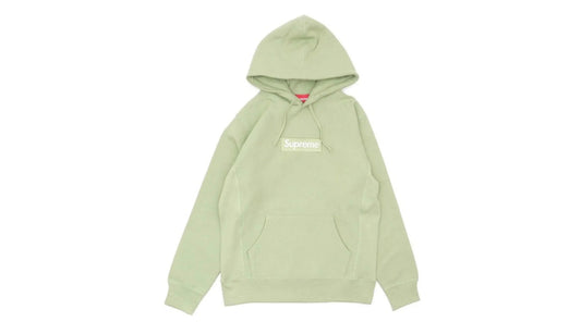 Supreme Box Logo Hoodie Sage