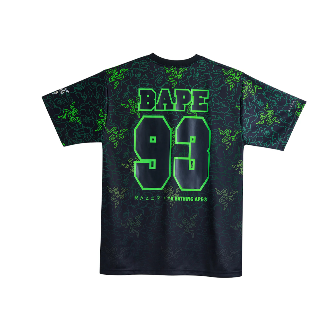 BAPE x Razer Neon Camo Team Tee Shirt (SS22)