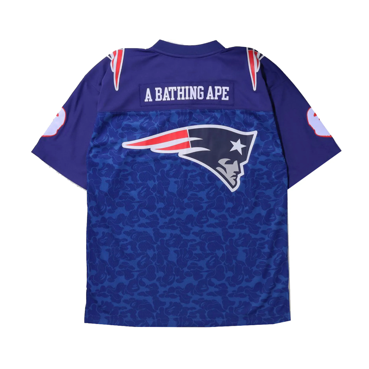 BAPE x NFL x MItchell & Ness New England Patriots Jersey (FW21)