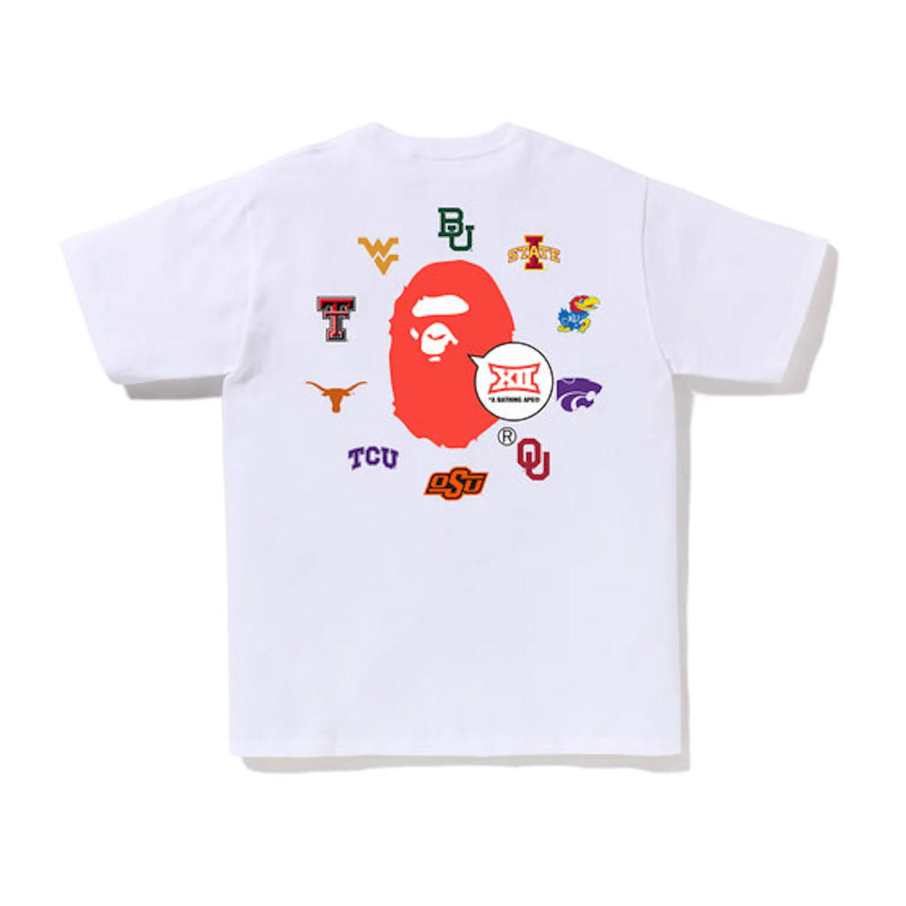 BAPE x BIG XII Tee Shirt White (SS23)