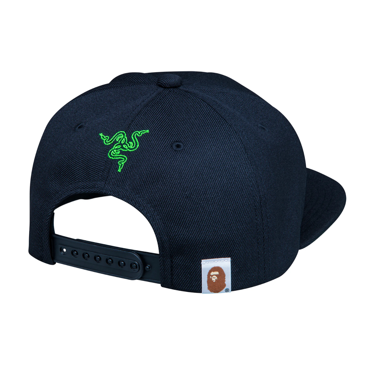 BAPE x Razer Snapback Cap Black Green (SS22)