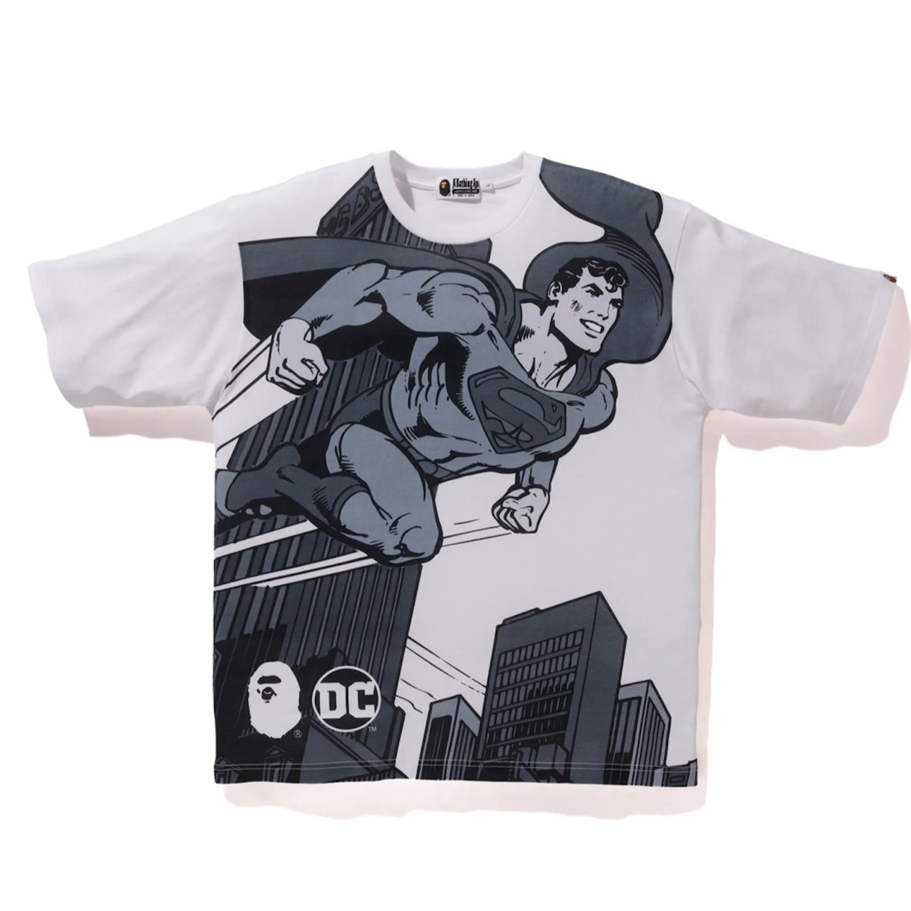 BAPE x DC Comics Superman Relaxed Tee Shirt White (FW20)