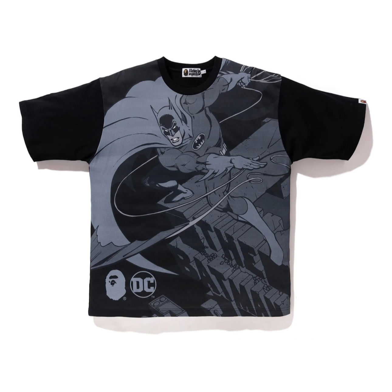 BAPE x DC Comics Graphic Batman Relaxed Tee Shirt Black (FW20)