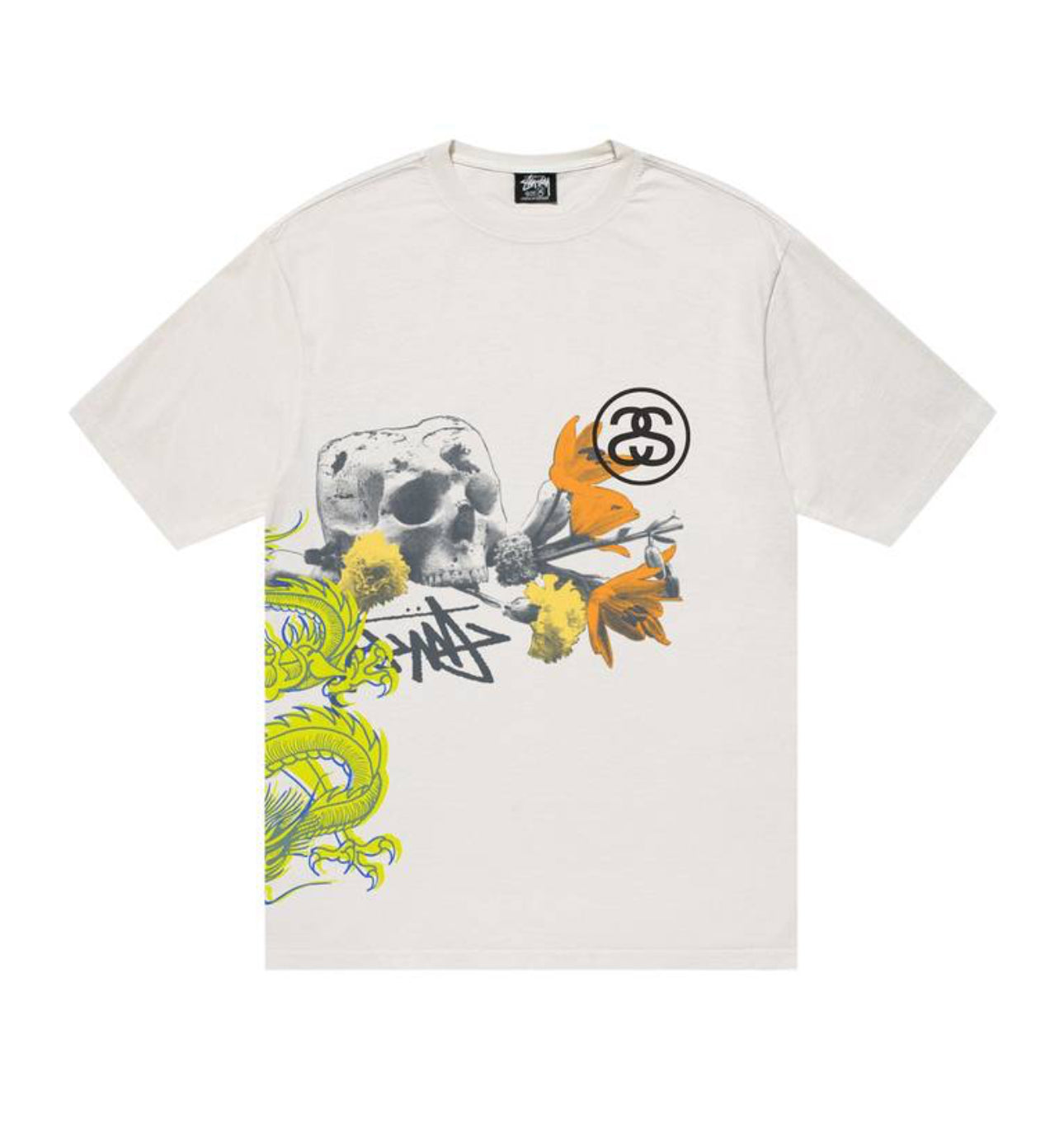 Stüssy Strike Tee Shirt Natural