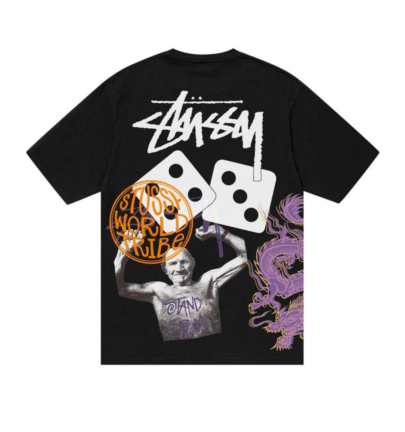 Stüssy Strike Tee Shirt Black