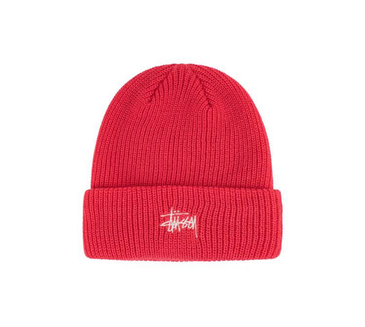 Stussy Basic Cuff Beanie Hot Pink - 1321019