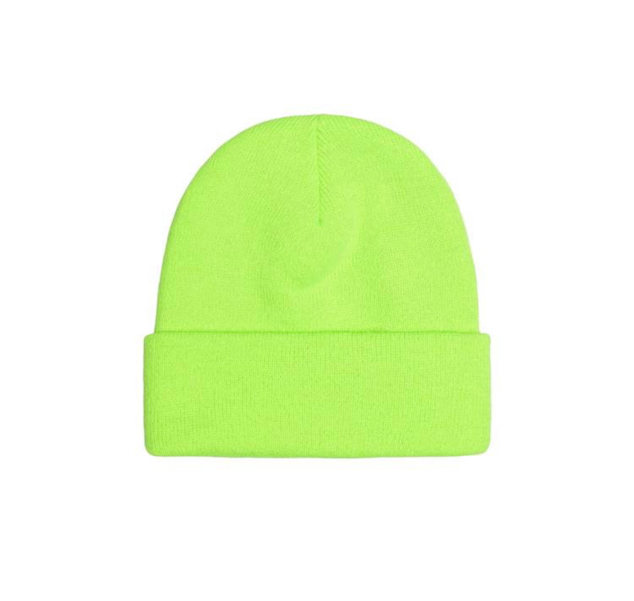 Stussy Stock Cuff Beanie Fluorescent Green - 1321020