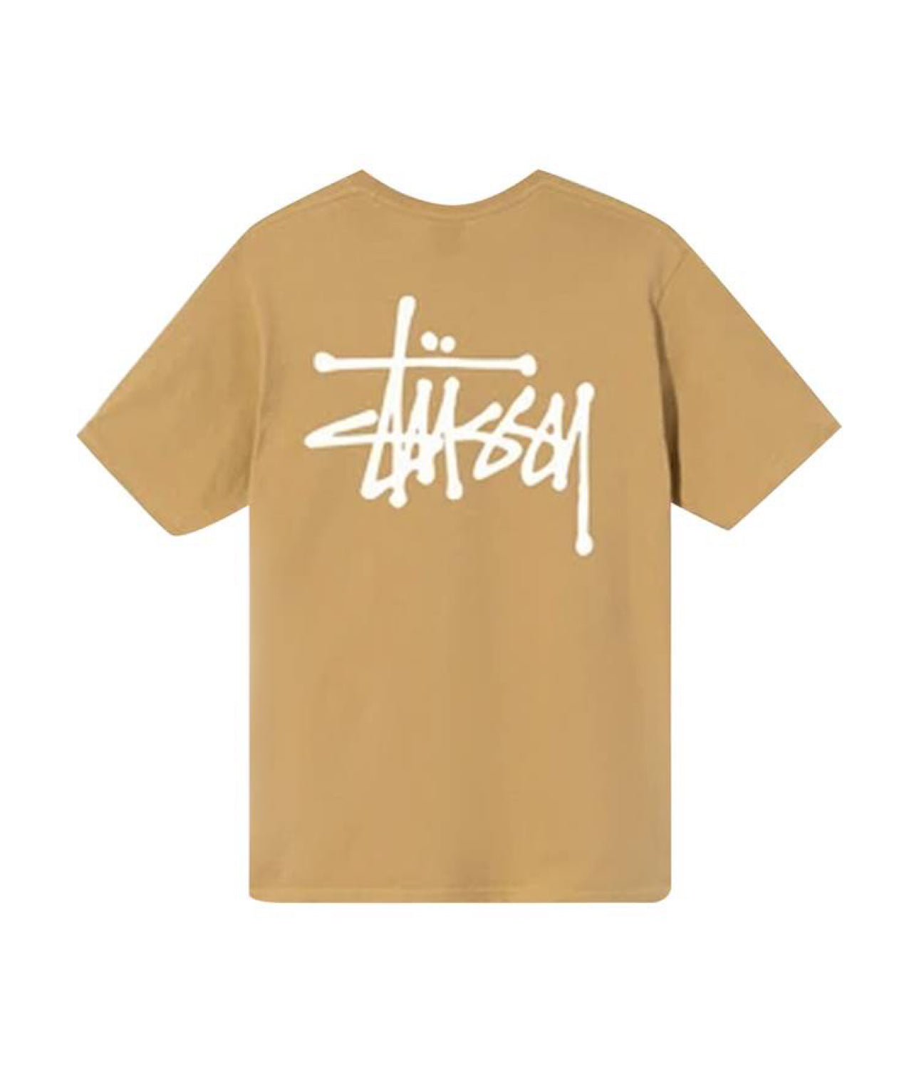 Stüssy Basic Tee Shirt Khaki