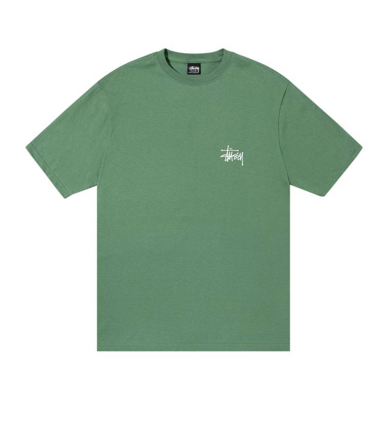 Stüssy Basic Tee Shirt Green