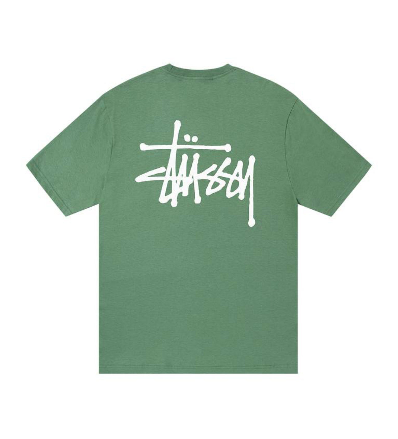 Stüssy Basic Tee Shirt Green