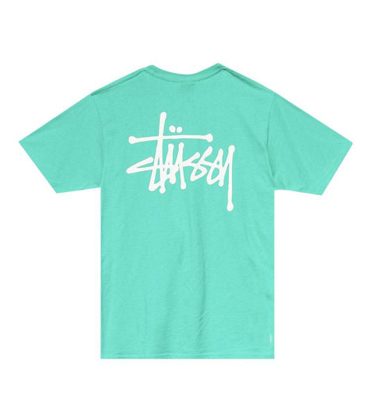 Stüssy Basic Tee Shirt Green