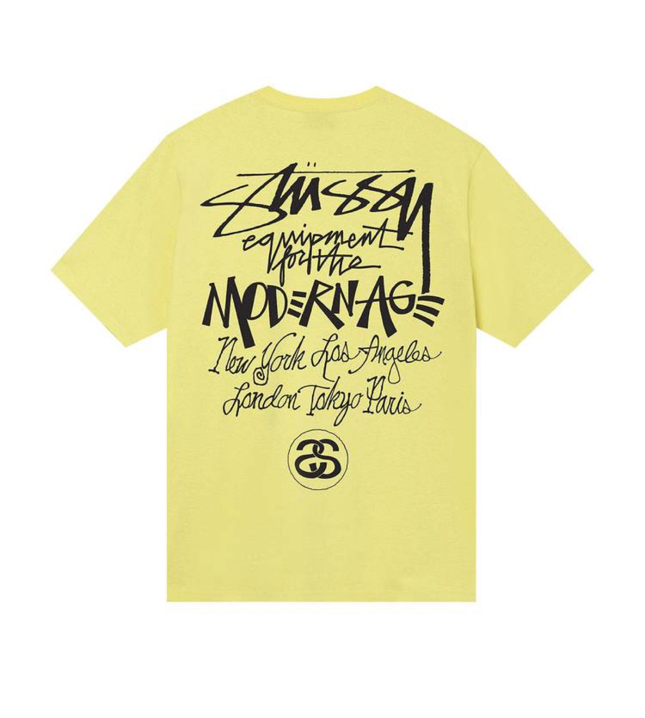 Stüssy Modern Age Tee Shirt Yellow - 1904793