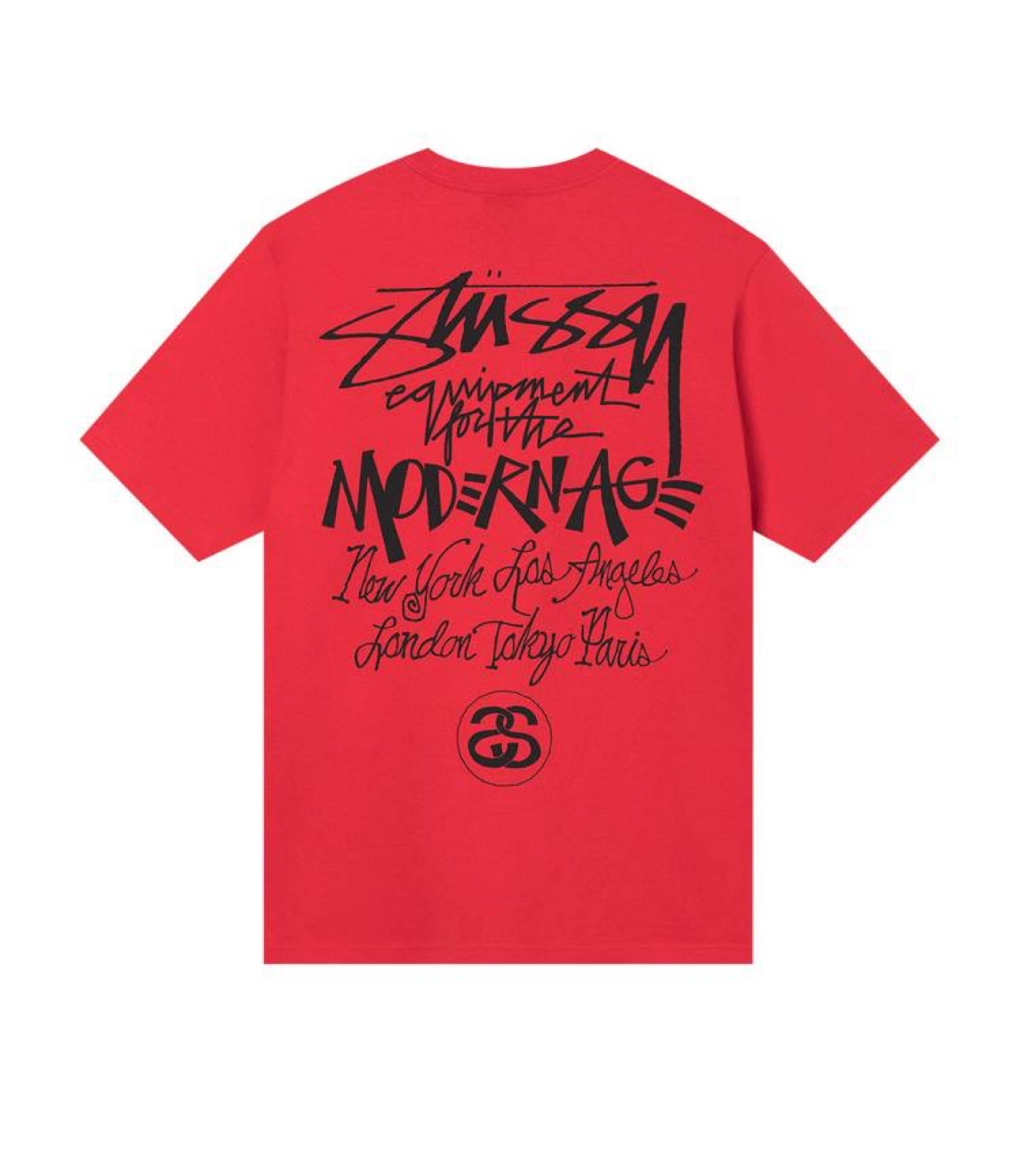 Stüssy Modern Age Tee Shirt Red - 1904793