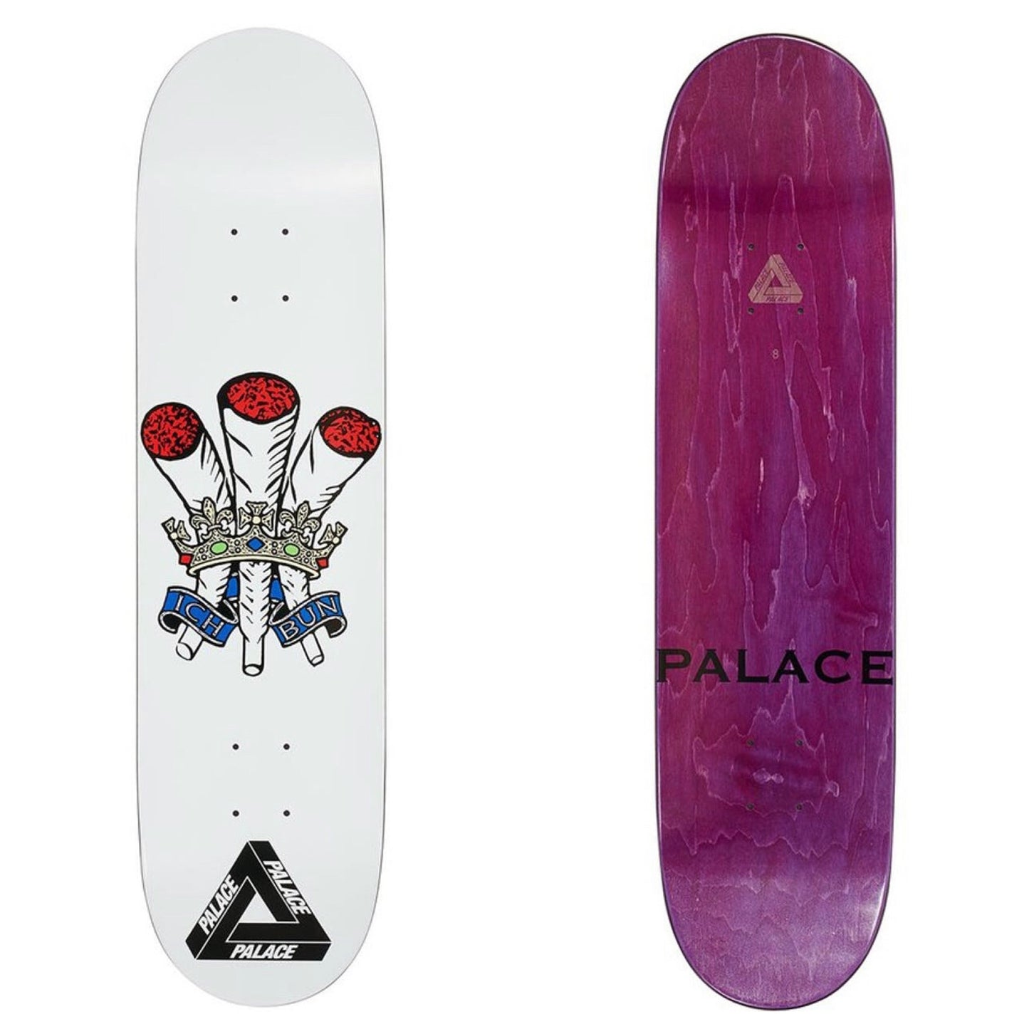 Palace ICH Bun Skateboard Deck W21 8"