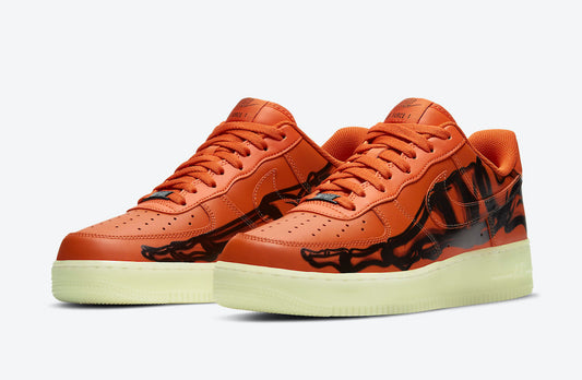 Nike Air Force 1 '07 Skeleton Orange (2020) - CU8067 800