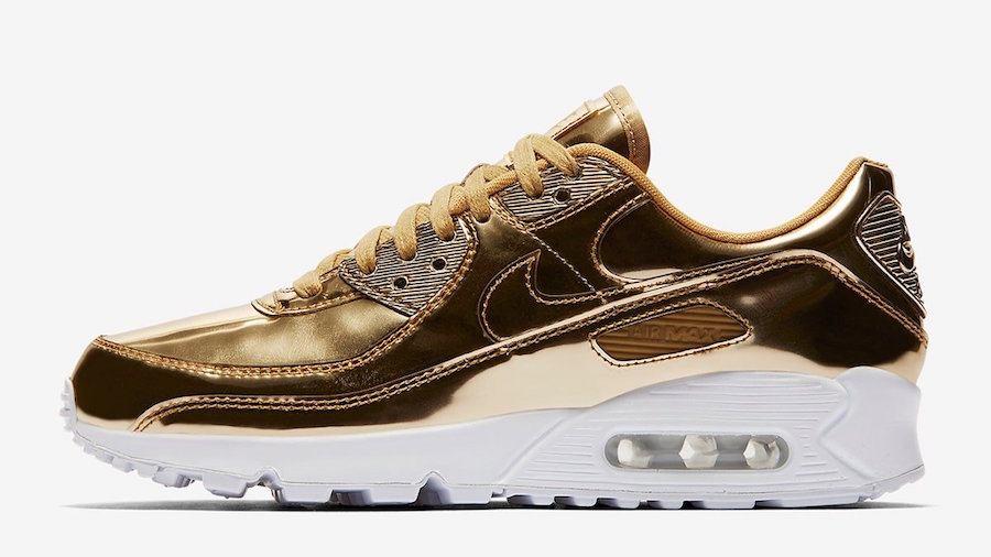 Nike Air Max 90 SP (W) Metallic Gold Air Max Day 2020 - CQ6639 700