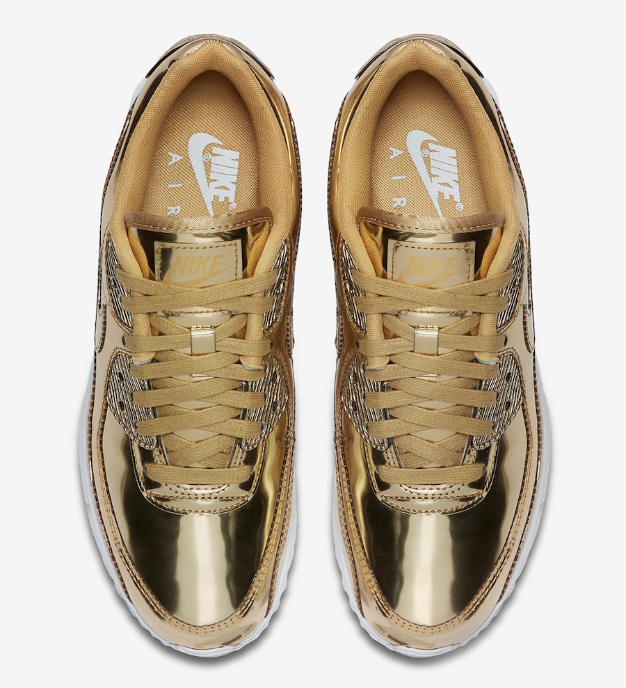 Nike Air Max 90 SP (W) Metallic Gold Air Max Day 2020 - CQ6639 700