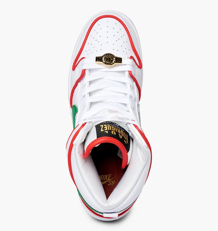 Nike SB Dunk High Premium QS P-Rod Mexica Boxing Gloves - CT6680 100
