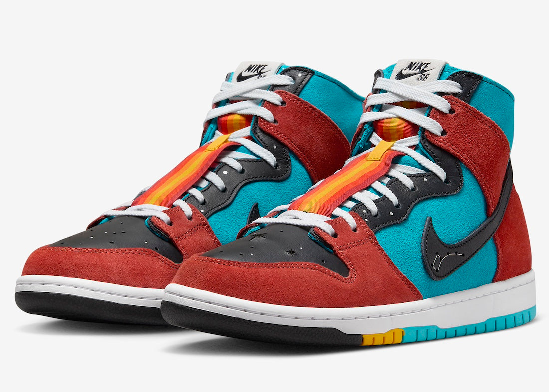 Nike SB Dunk High Premium QS Di'Orr Greenwood Navajo Arts - FQ1775 400