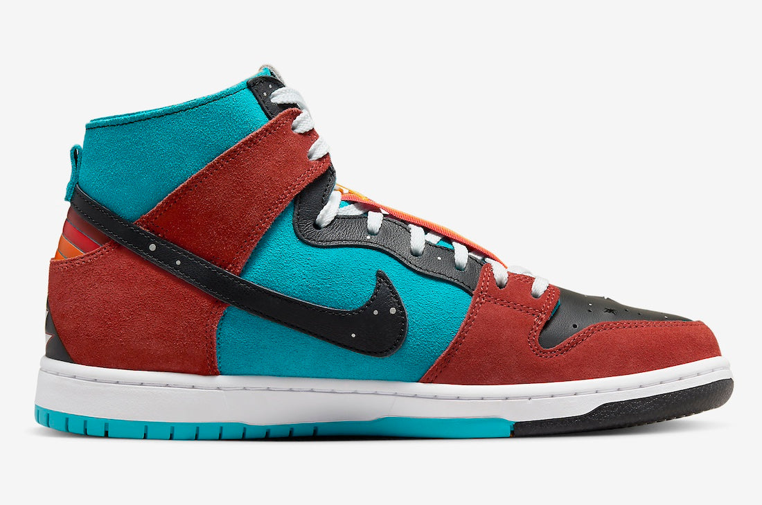 Nike SB Dunk High Premium QS Di'Orr Greenwood Navajo Arts - FQ1775 400