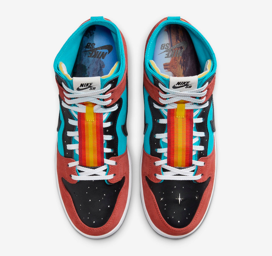 Nike SB Dunk High Premium QS Di'Orr Greenwood Navajo Arts - FQ1775 400