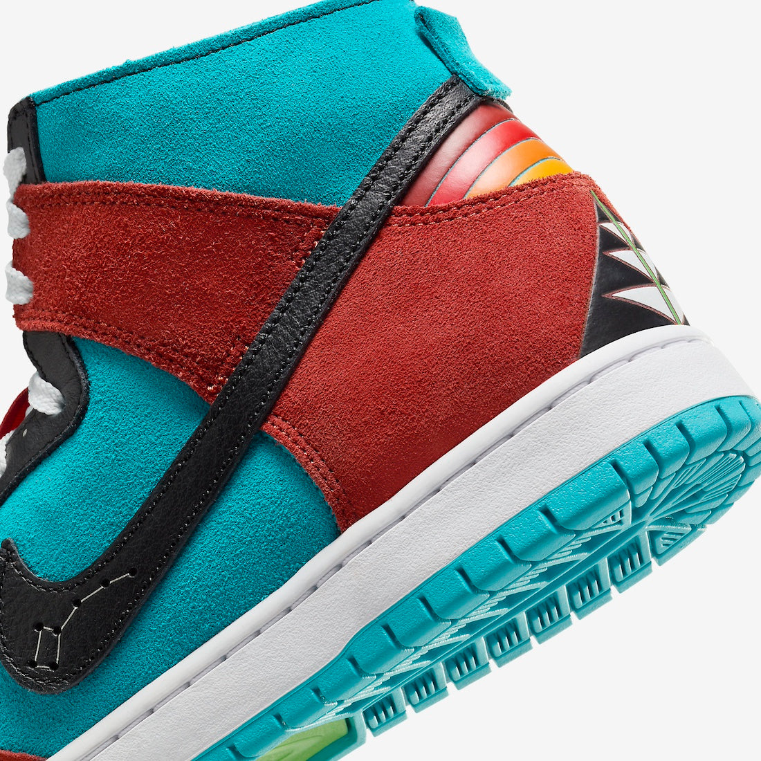 Nike SB Dunk High Premium QS Di'Orr Greenwood Navajo Arts - FQ1775 400