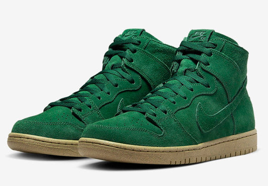 Nike SB Dunk High Pro Deconstructed Gorge Green - DQ4489 300