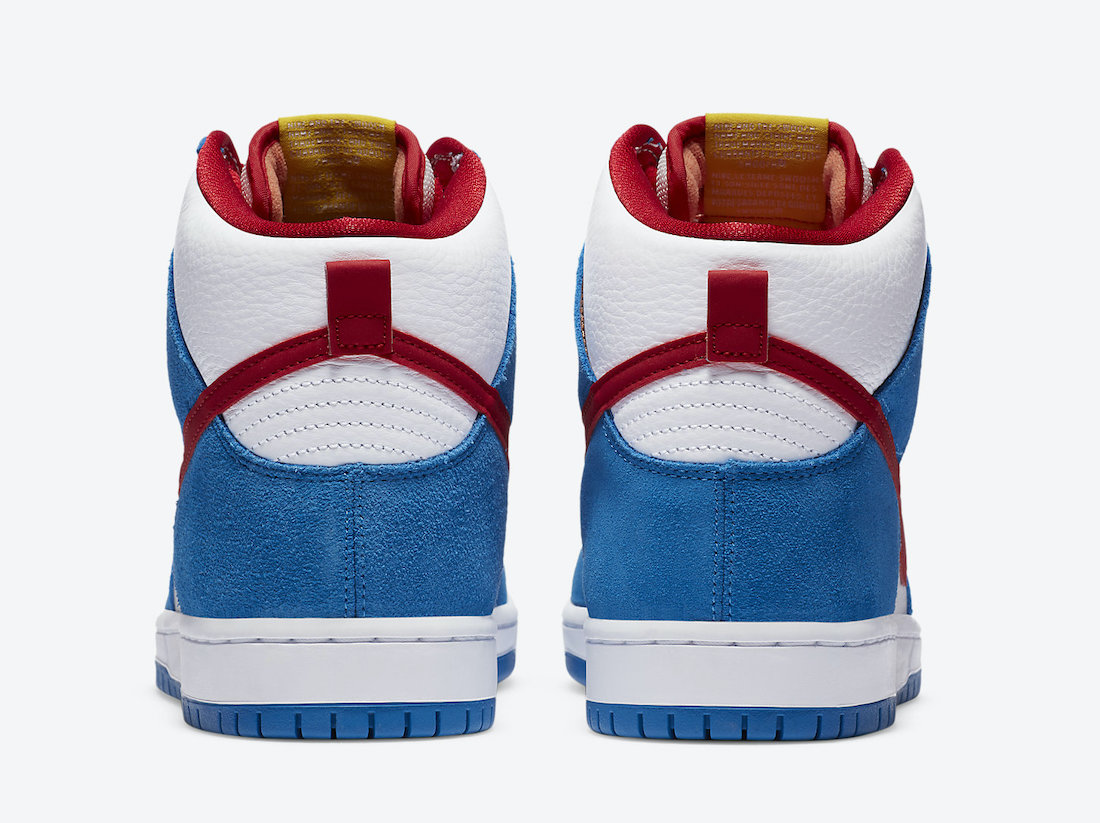 Nike SB Dunk High Pro ISO Orange Label Doraemon - CI2692 400