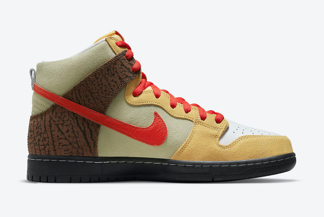 Nike SB Dunk High Pro ISO Orange Label Kebab & Destroy - CZ2205 700