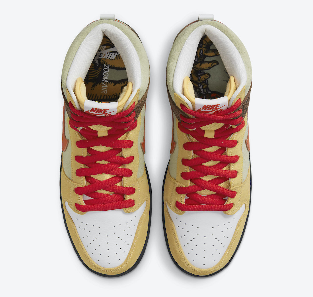 Nike SB Dunk High Pro ISO Orange Label Kebab & Destroy - CZ2205 700