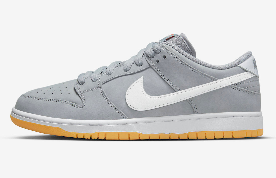 Nike SB Dunk Low Pro ISO Orange Label Wolf Grey - DV5464 001