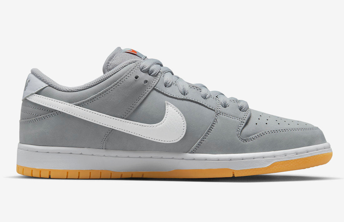 Nike SB Dunk Low Pro ISO Orange Label Wolf Grey - DV5464 001