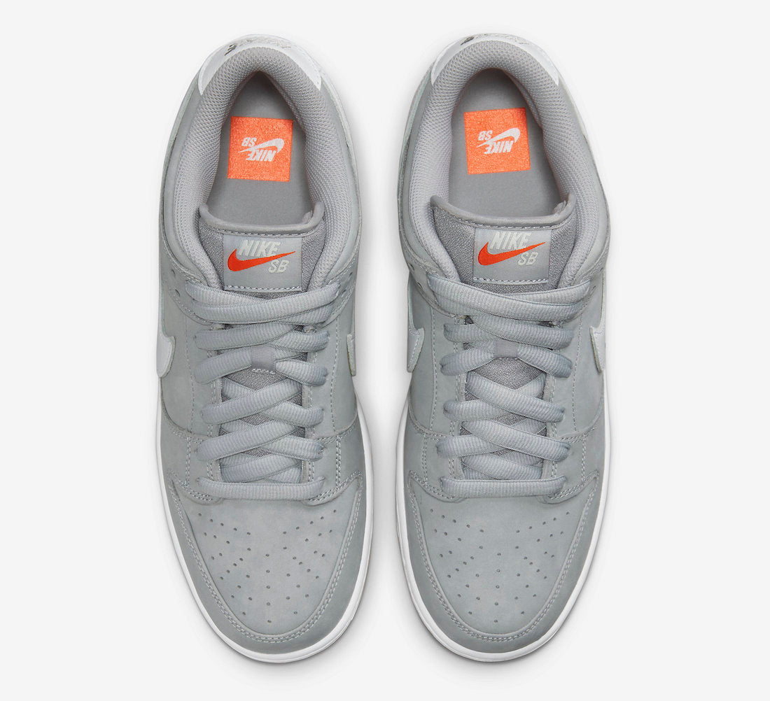 Nike SB Dunk Low Pro ISO Orange Label Wolf Grey - DV5464 001