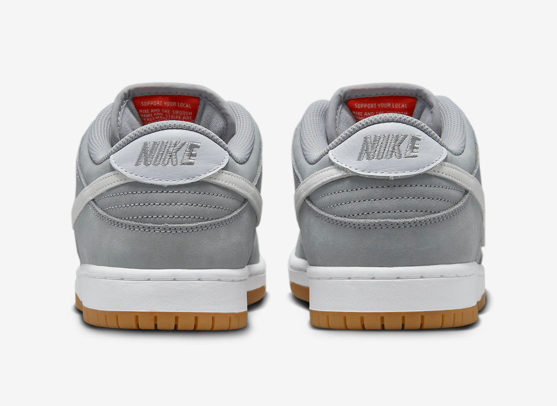 Nike SB Dunk Low Pro ISO Orange Label Wolf Grey - DV5464 001