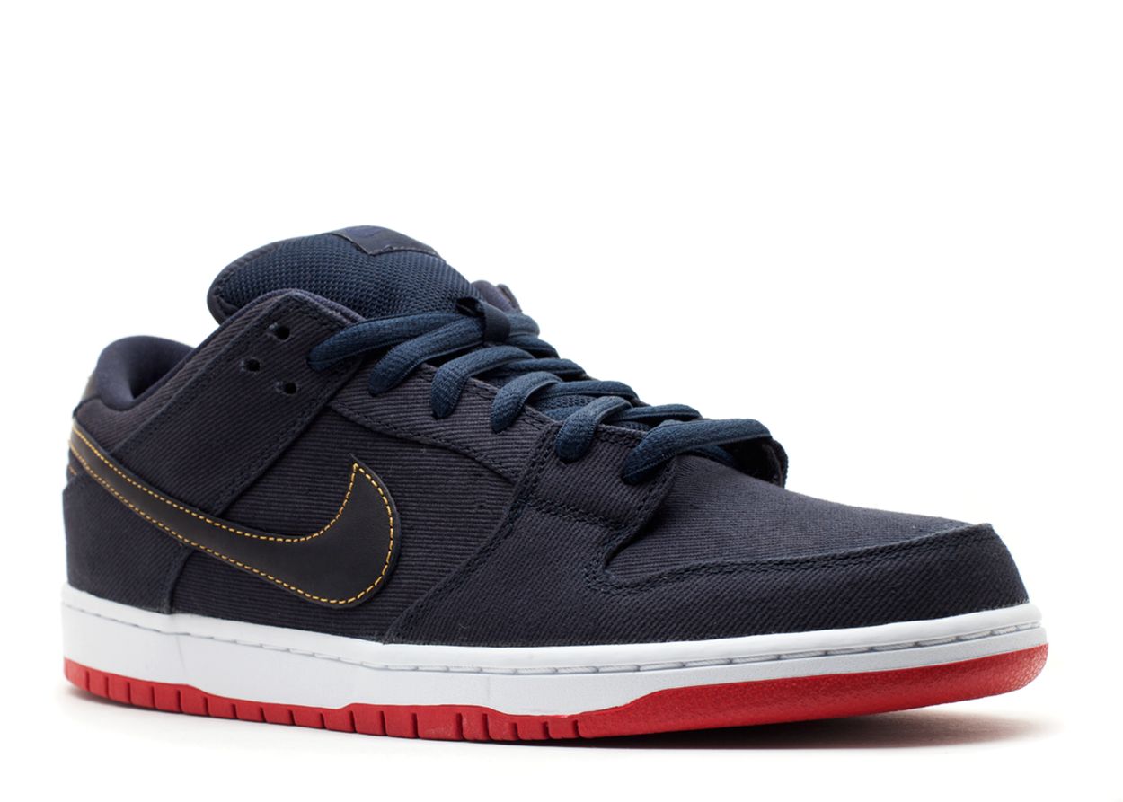 Nike SB Dunk Low Premium Levi's Navy Denim - 573901 447