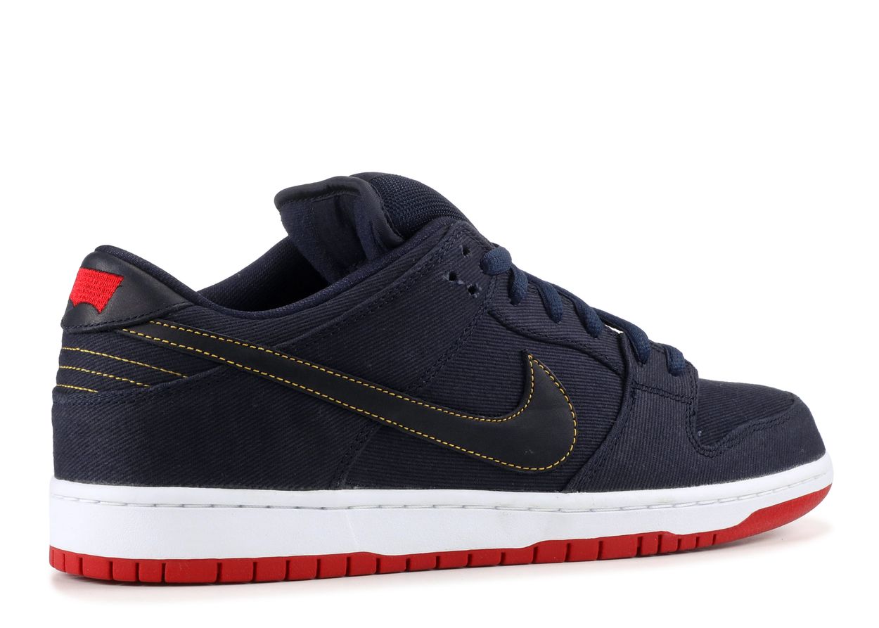 Nike SB Dunk Low Premium Levi's Navy Denim - 573901 447