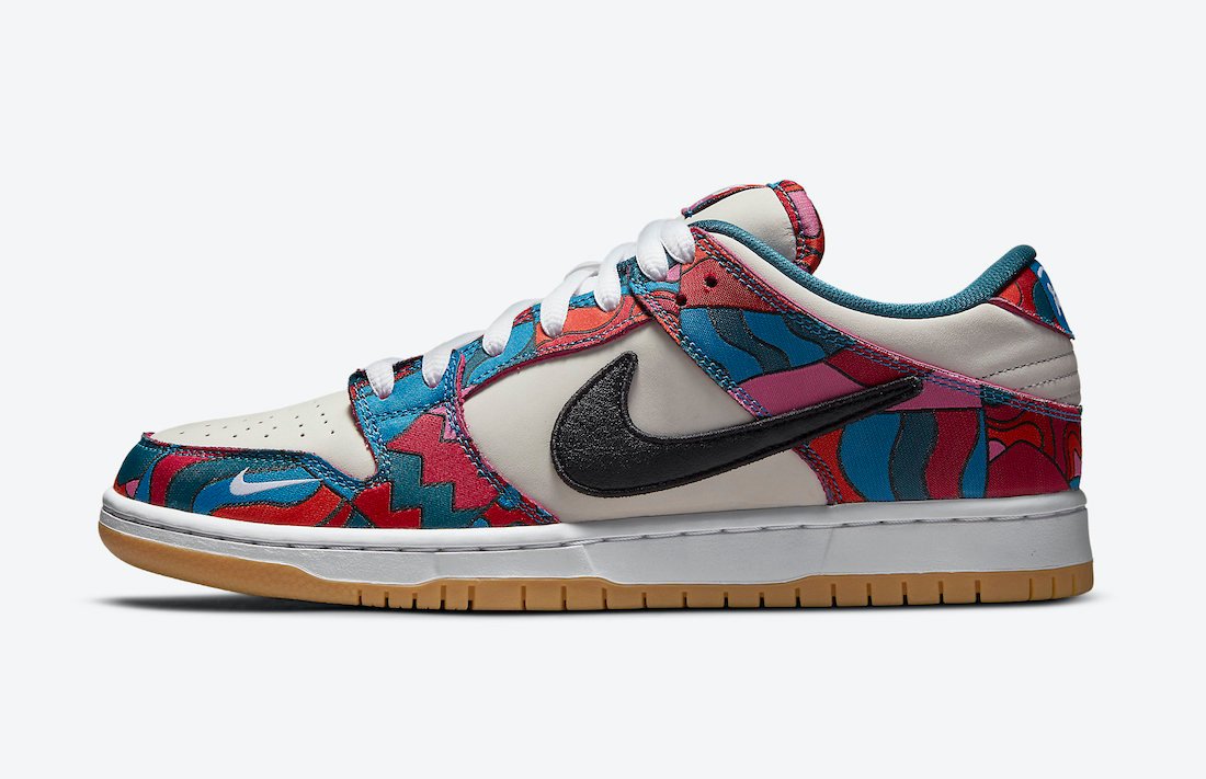 Nike SB Dunk Low Pro QS Parra Abstract Art 2021 - DH7695 600