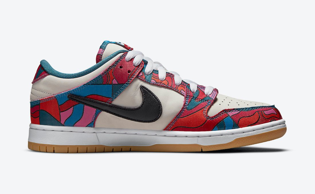 Nike SB Dunk Low Pro QS Parra Abstract Art 2021 - DH7695 600