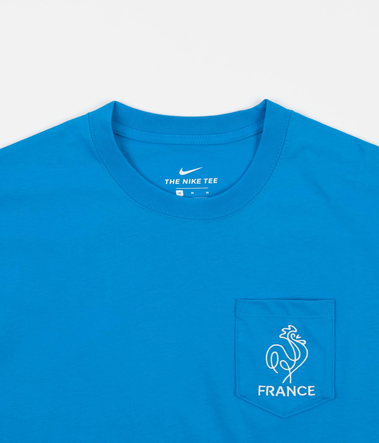 Nike SB Piet Parra France Federation Kit Pocket Tee Shirt Neptune Blue - CZ3496-423