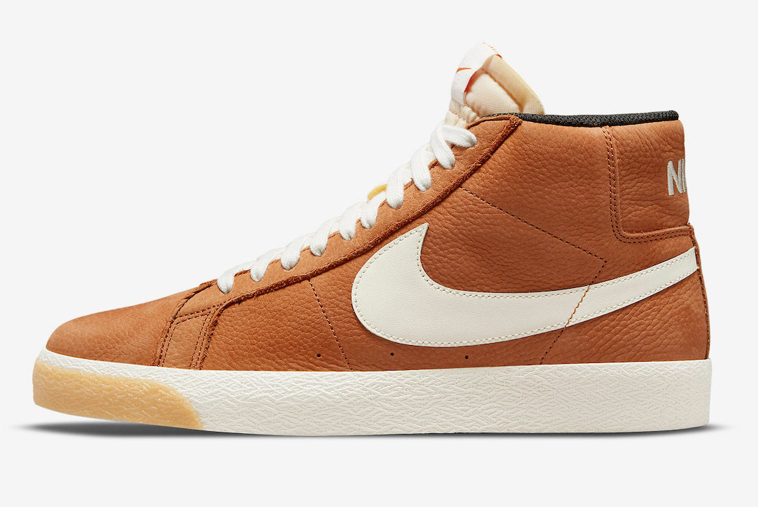 Nike SB Zoom Blazer Mid ISO Dark Russet - DC8911 200