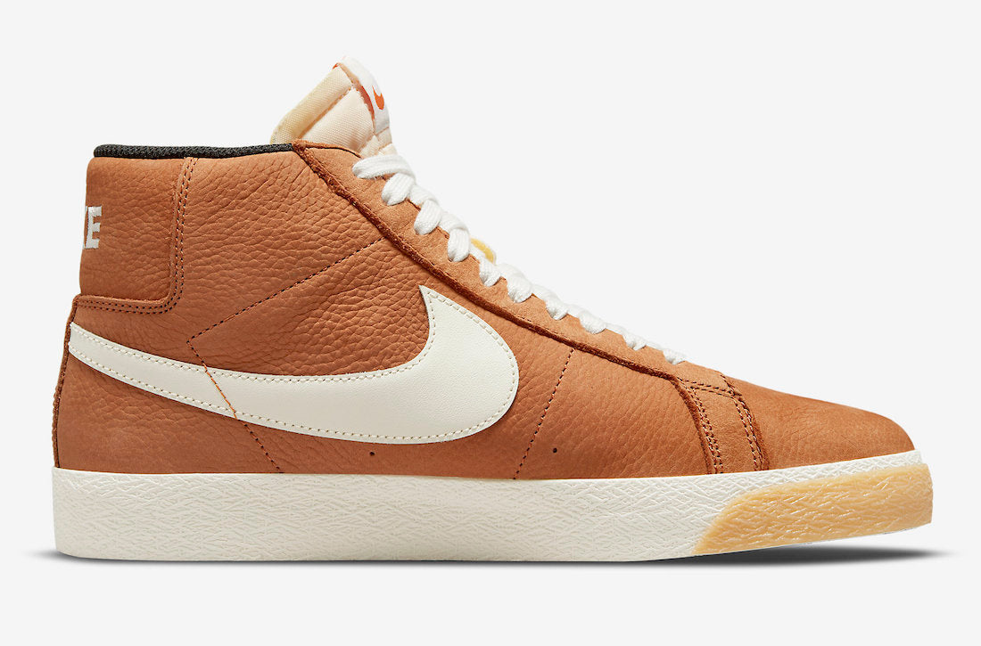 Nike SB Zoom Blazer Mid ISO Dark Russet - DC8911 200