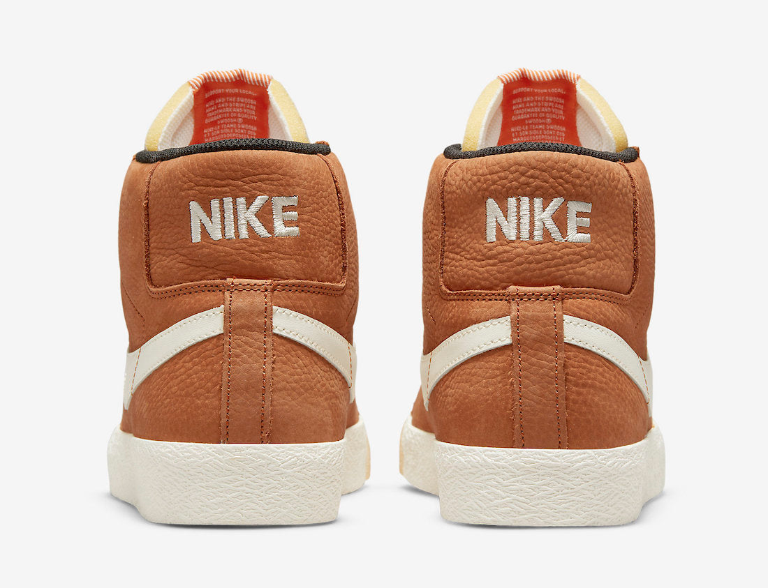 Nike SB Zoom Blazer Mid ISO Dark Russet - DC8911 200