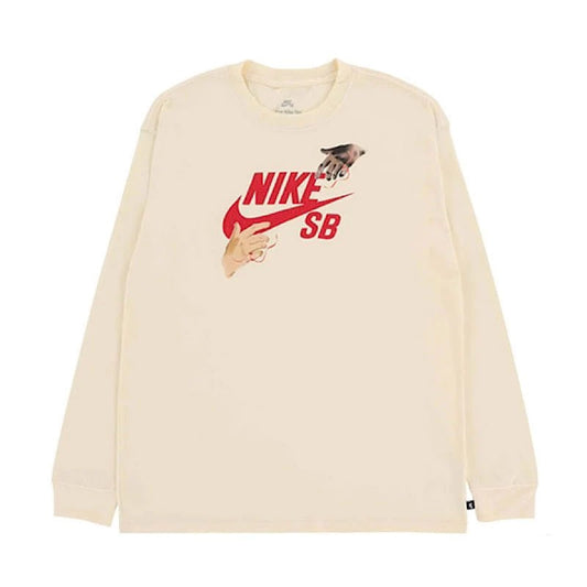 Nike SB City of Love Long Sleeve Tee Shirt Coconut Milk - FQ7682 113