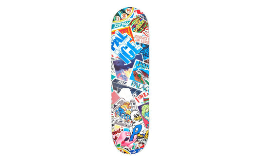 Palace Sticker Pack Slick Skateboard Deck W21 8.1"