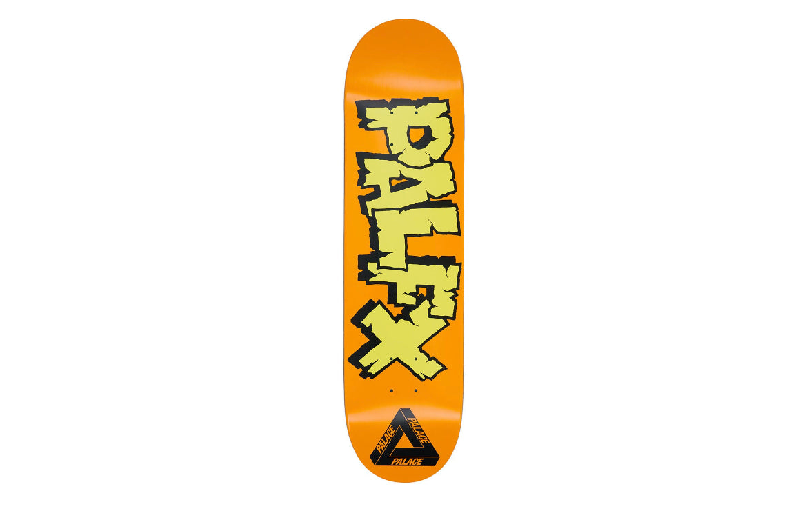 Palace Nein FX Skateboard Deck SS21  Orange 8.1"