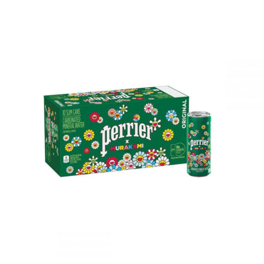 Perrier x Takashi Murakami Slim Cans 6 Pack Limited  KaiKai Kiki Edition