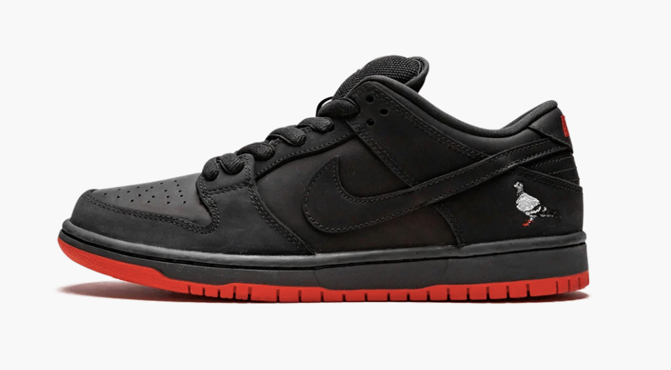 Nike SB Dunk Low Premium QS Black Pigeon Laser Engraved /150 - 883232 008