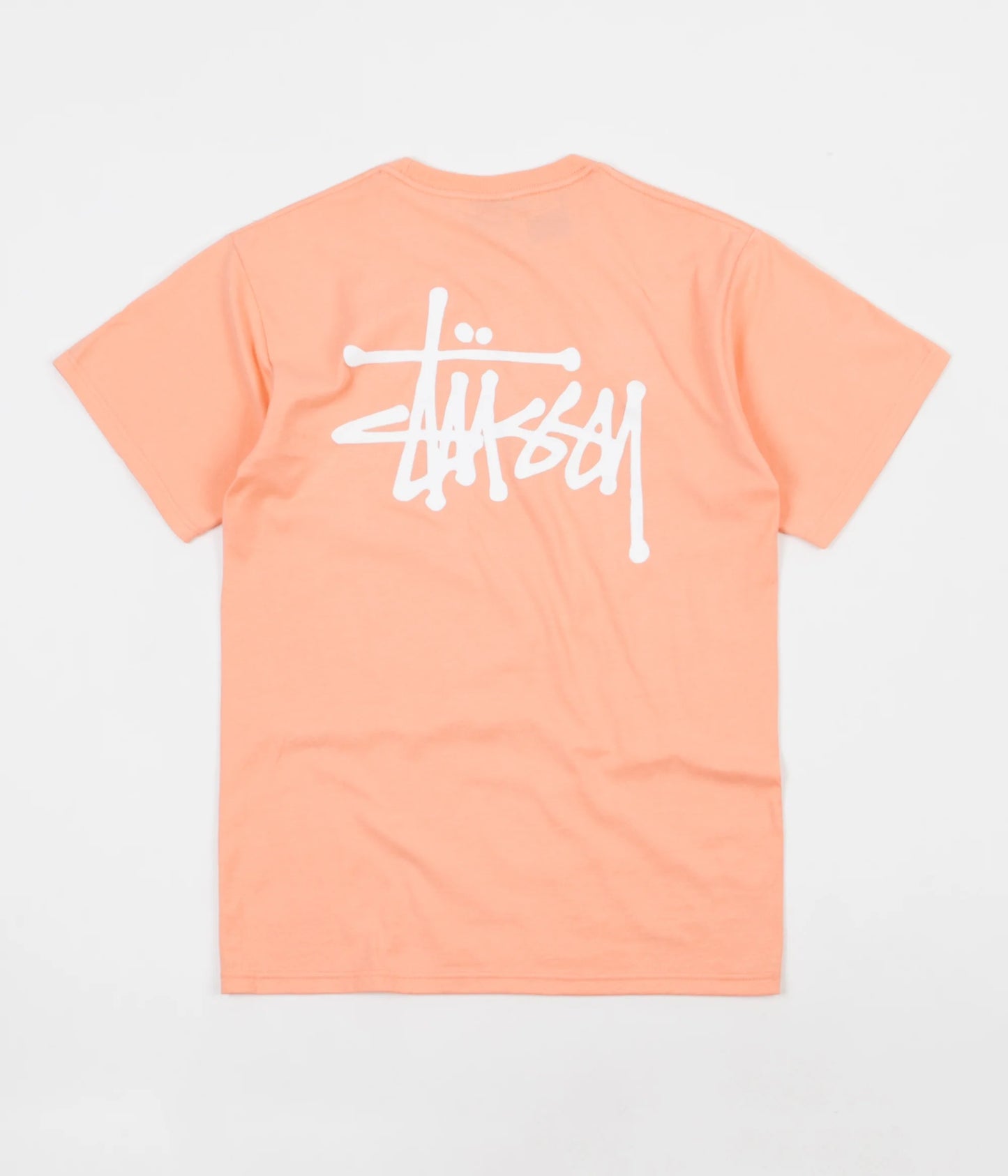 Stüssy Basic Tee Shirt Salmon