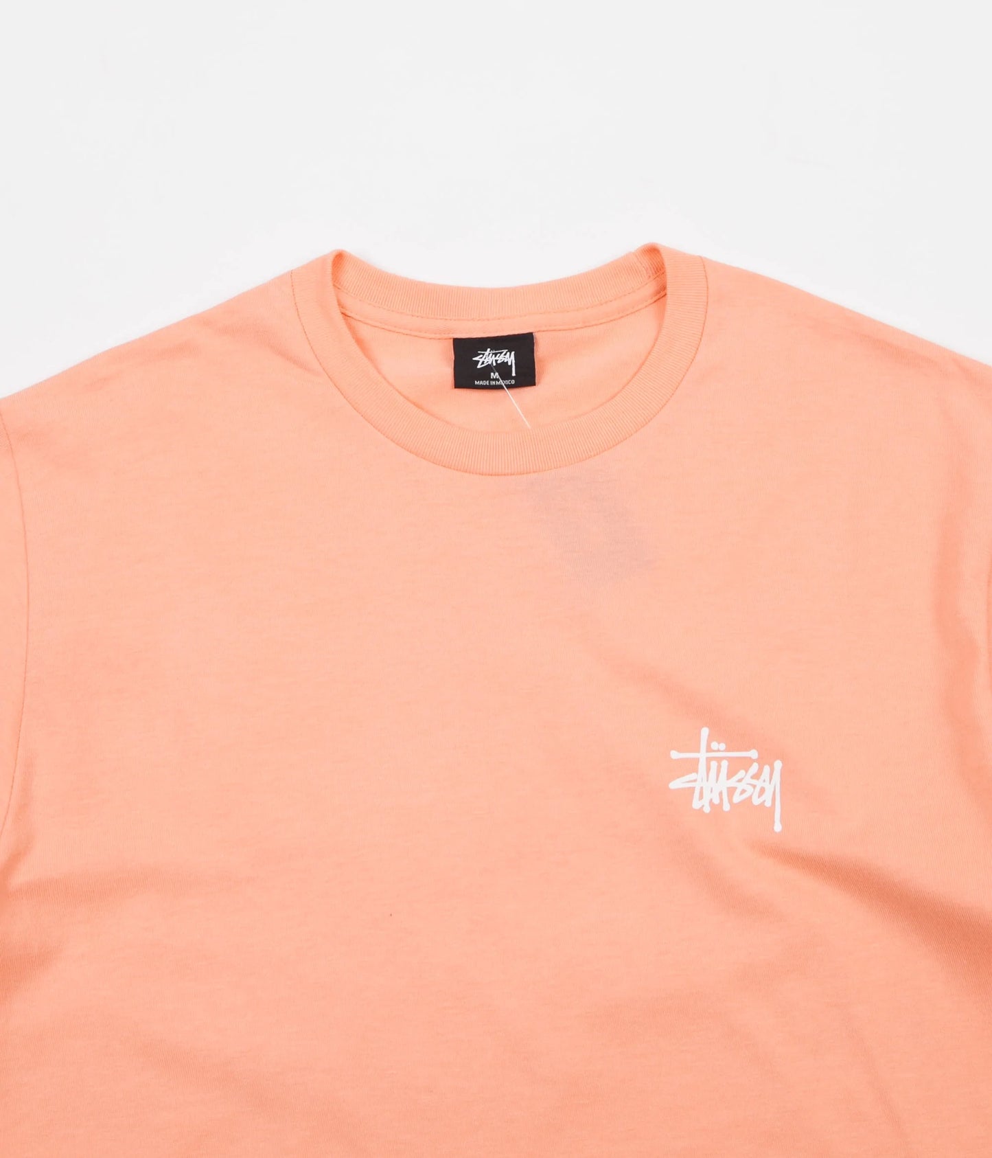 Stüssy Basic Tee Shirt Salmon