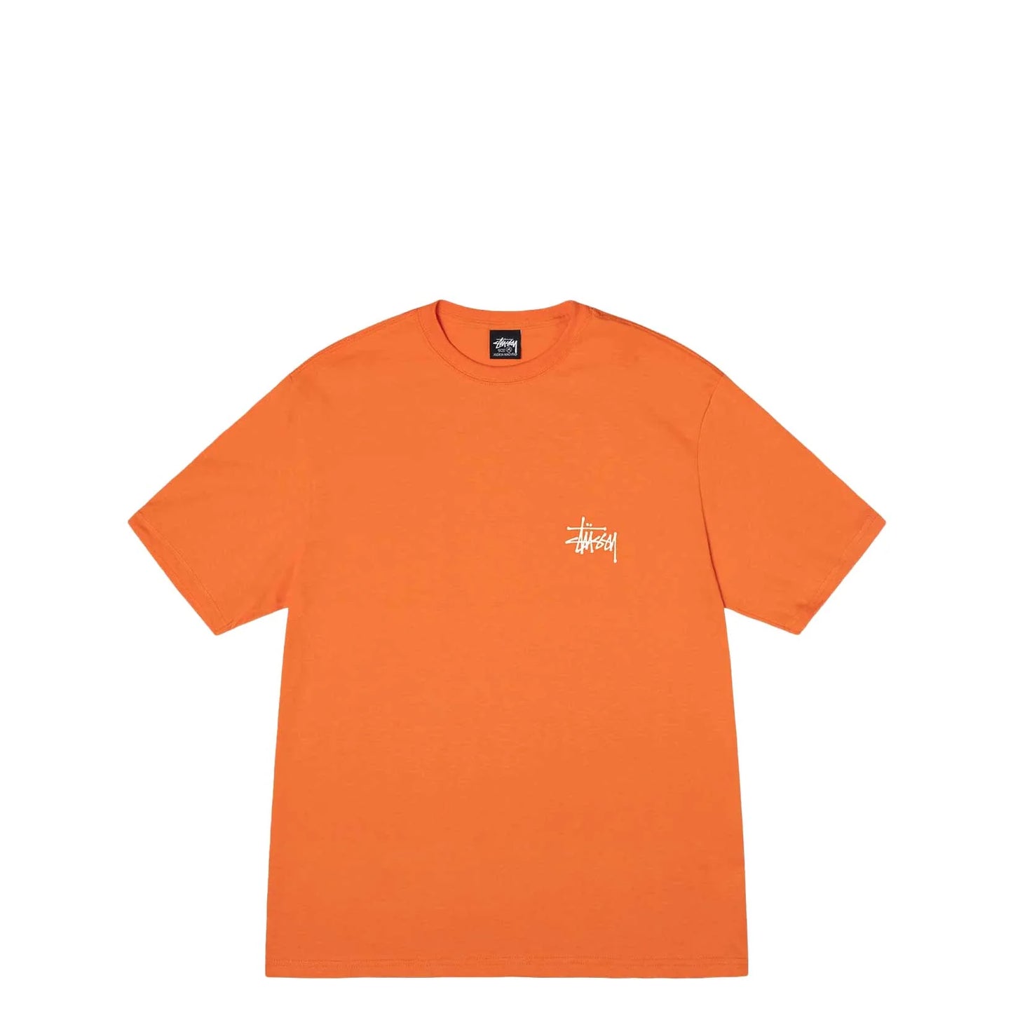 Stüssy Basic Tee Shirt Coral